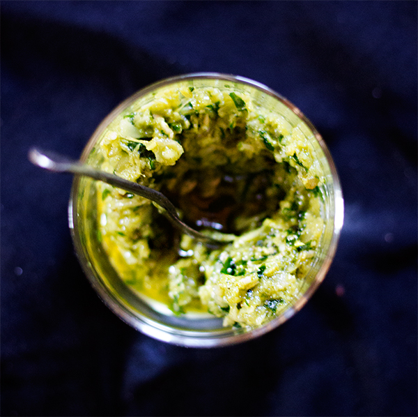 Slow Roasted Leg of Pork with Ginger and Coriander Pesto Slow Roasted Leg of Pork with Ginger and Coriander Pesto