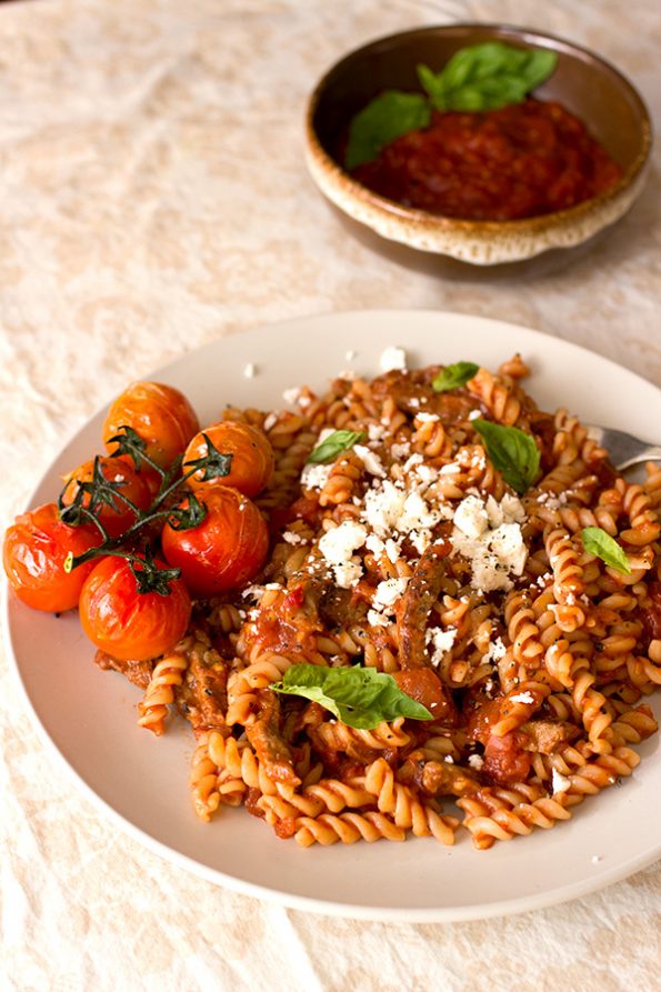 Beef and Tomato Rotini