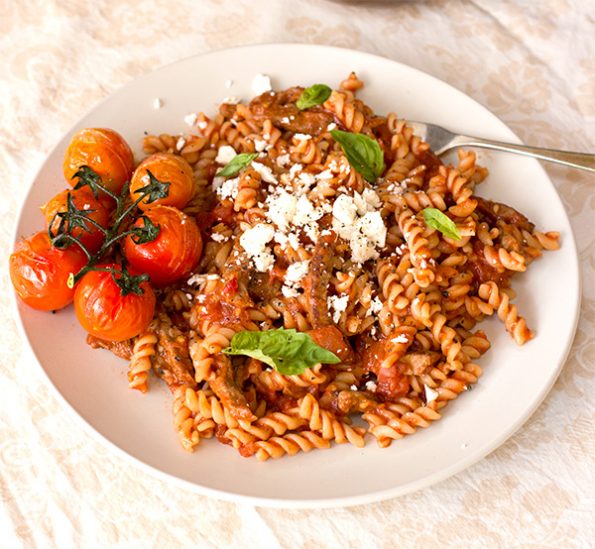 Beef and Tomato Rotini