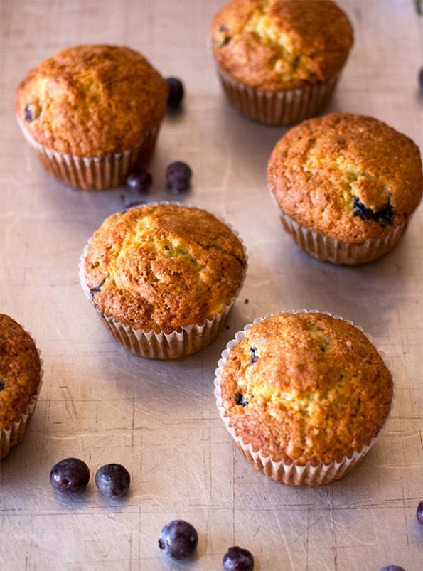 Blueberry and Banana Muffins