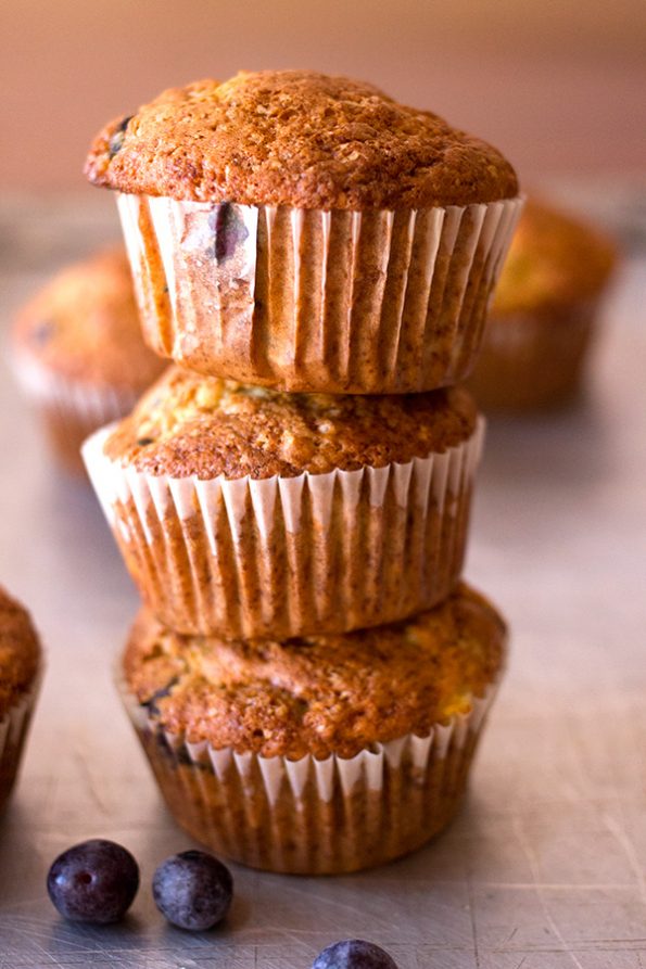 Blueberry and Banana Muffins