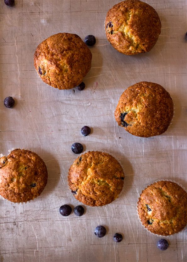 Blueberry and Banana Muffins