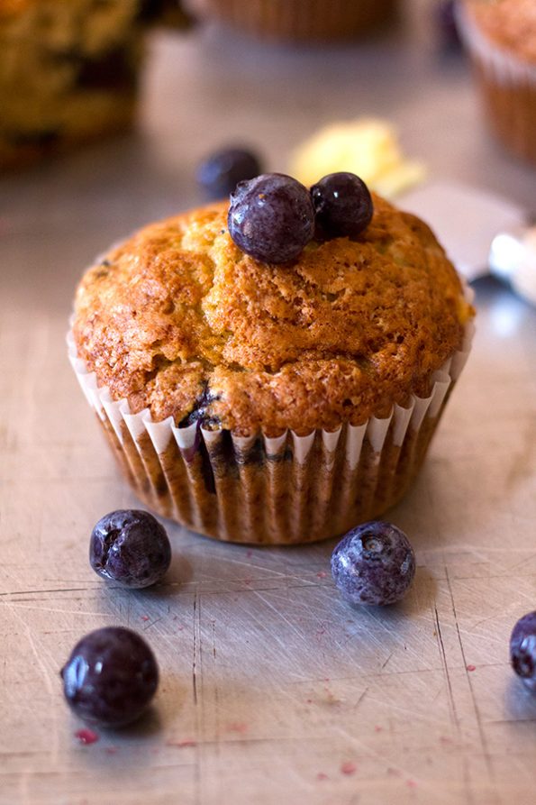 Blueberry and Banana Muffins