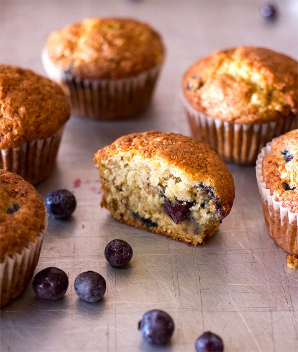 Blueberry and Banana Muffins