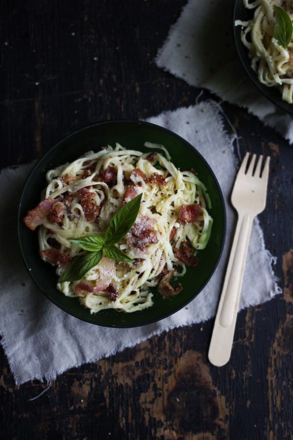 Homemade Spaghetti Carbonara