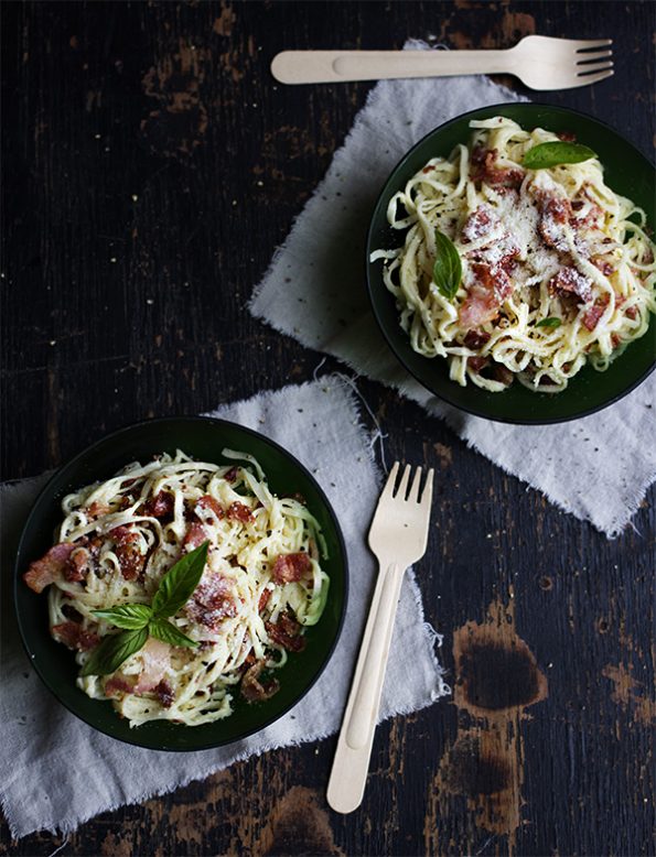 Homemade Spaghetti Carbonara