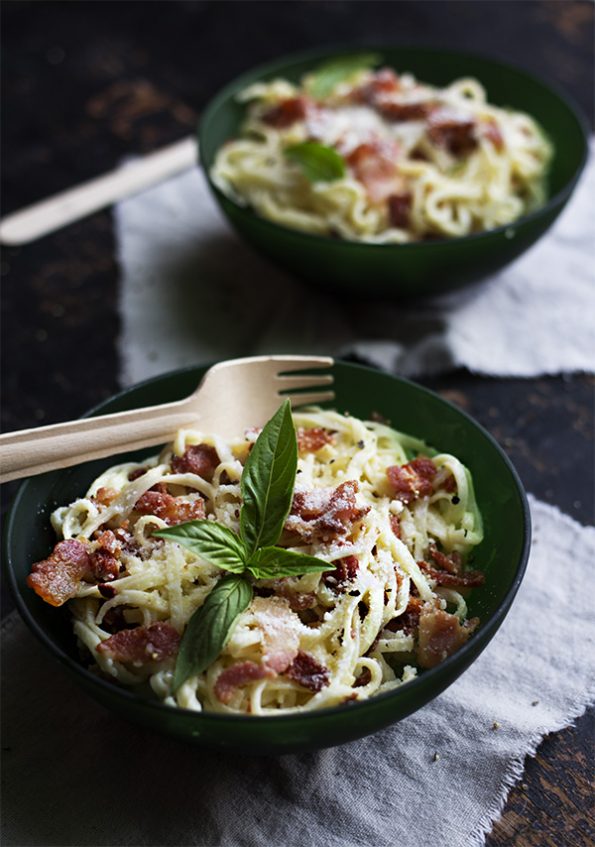 Homemade Spaghetti Carbonara