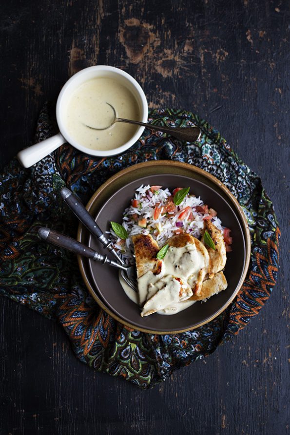 Creamy Chicken and Rice Bowl