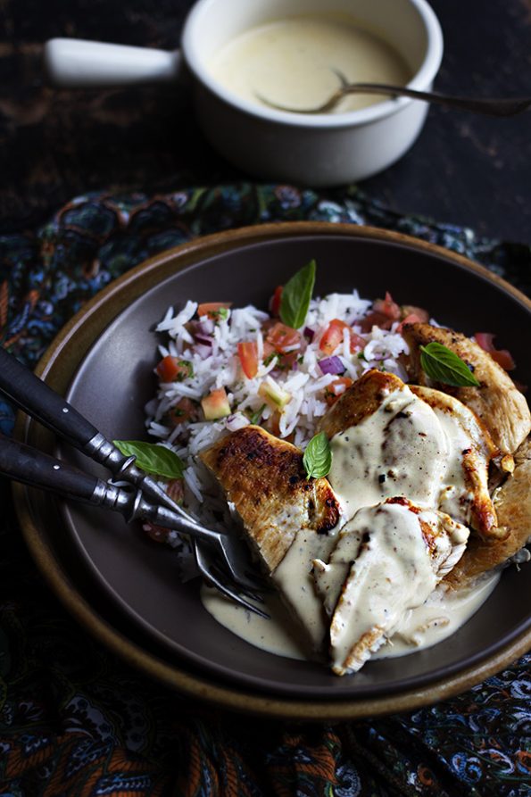 Creamy Chicken and Rice Bowl