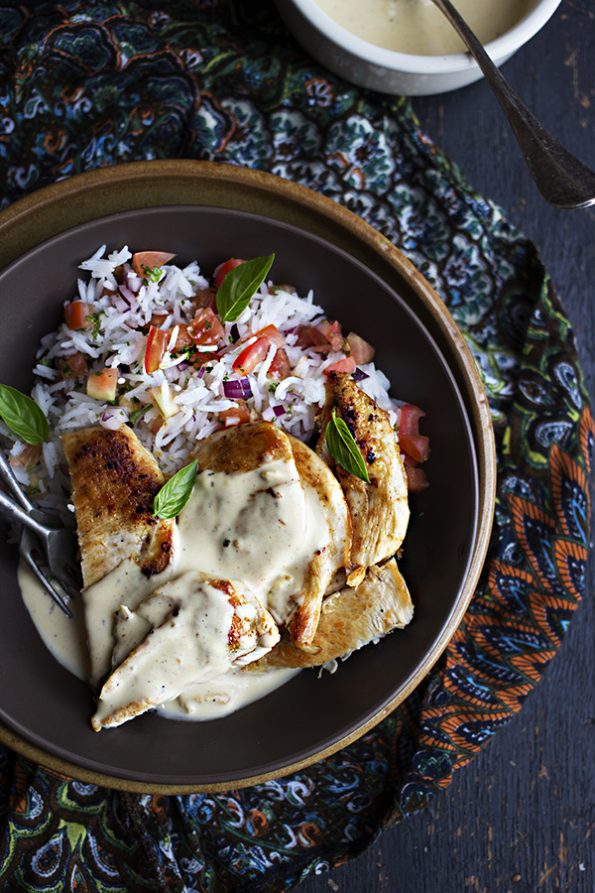 Creamy Chicken and Rice Bowl
