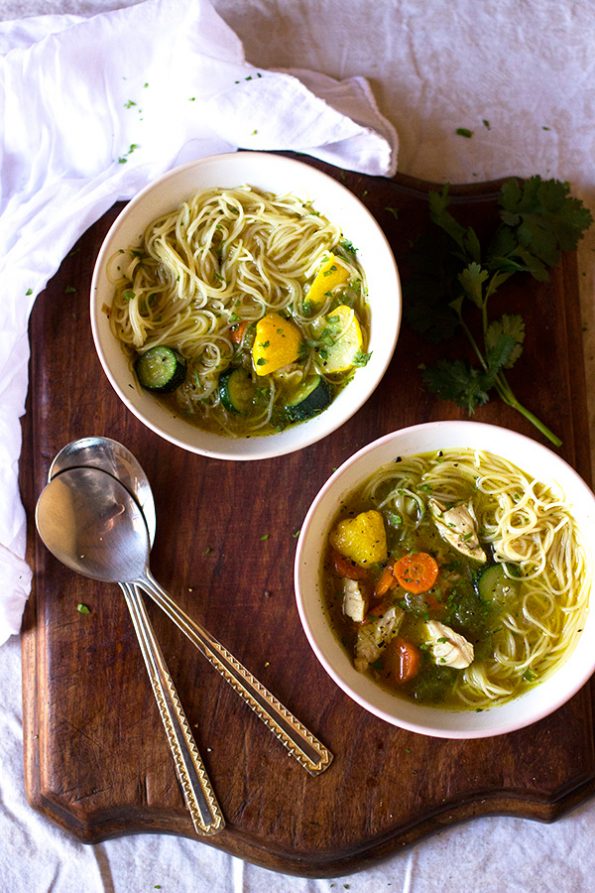Chicken, Vegetable and Noodle Soup