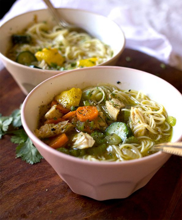 Chicken, Vegetable and Noodle Soup