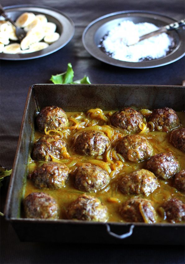 Curry Meatballs