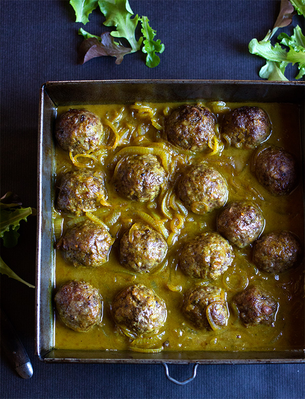 Curry Meatballs aninas recipes