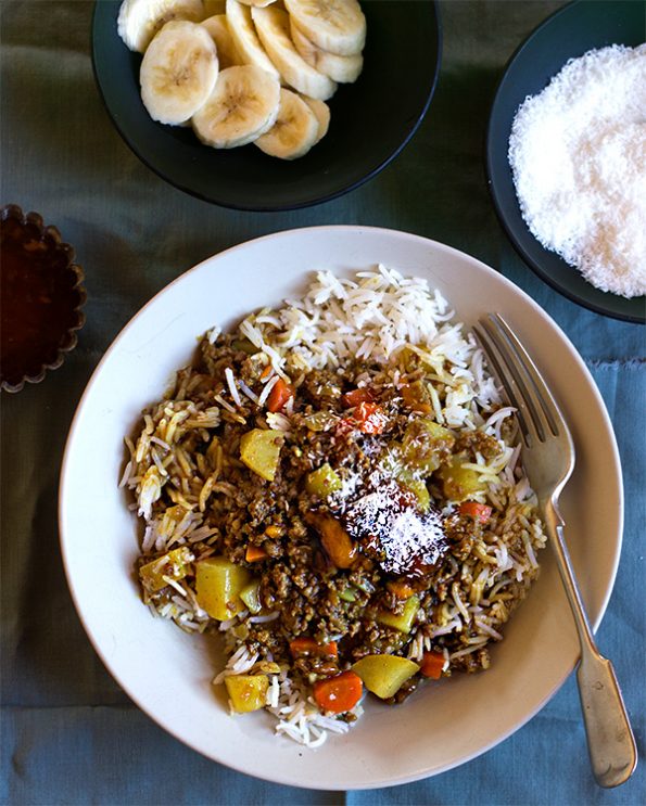 South African Curry and Rice