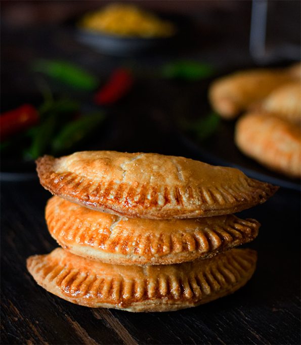Cheese, Corn and Chilli Empanadas