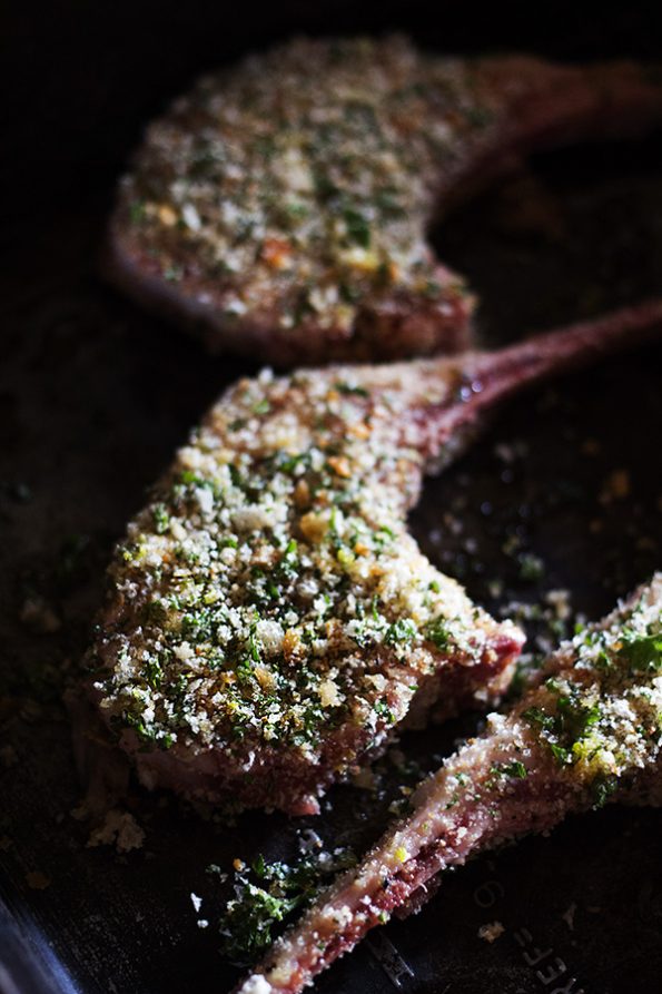 Herb and Lemon Crusted Lamb Chops