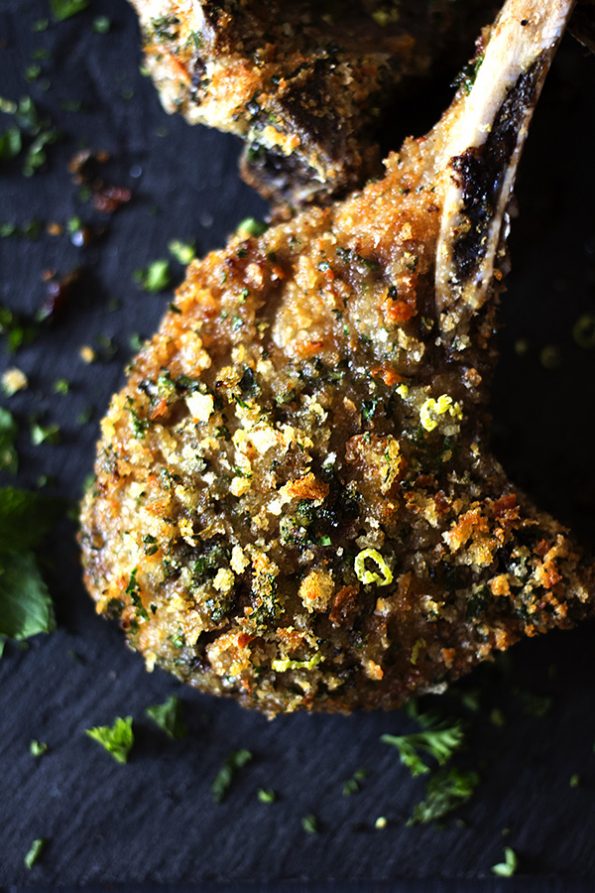 Herb and Lemon Crusted Lamb Chops