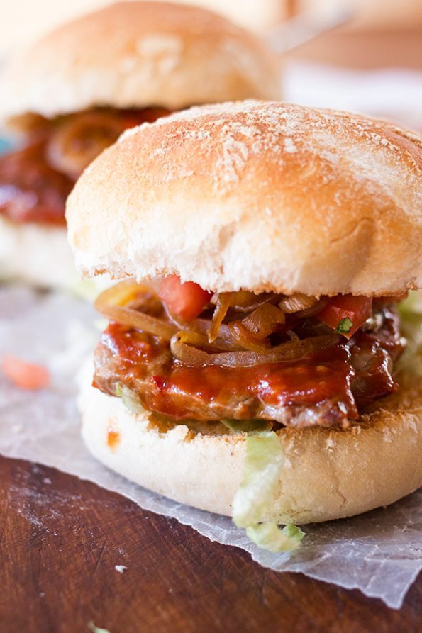 Minute Steak Prego Rolls