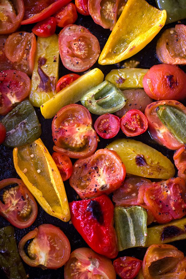 Roasted Sweet Pepper and Tomato Soup