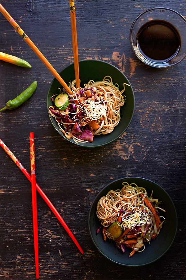 Easy Vegetarian Stir Fry - aninas recipes