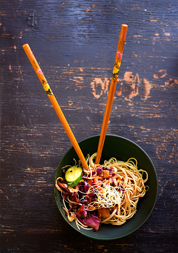 Easy Vegetarian Stir Fry - aninas recipes