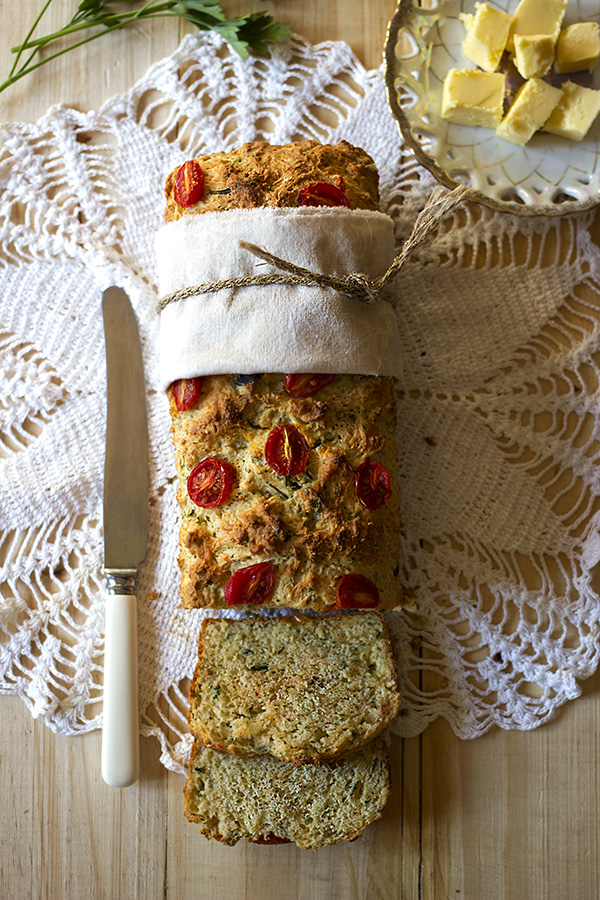 No Rise Cheese and Herb Bread aninas recipes