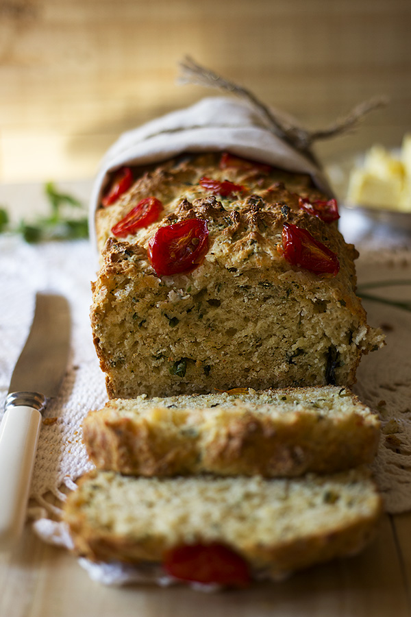 No Rise Cheese and Herb Bread aninas recipes