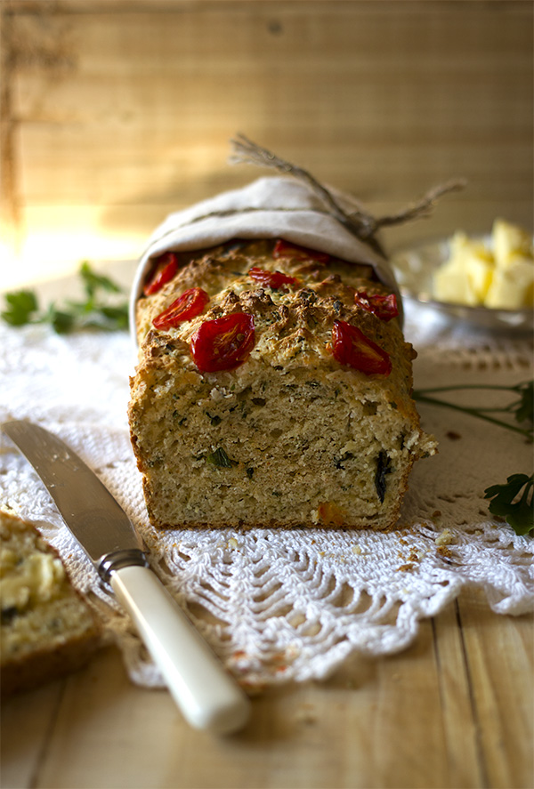 No Rise Cheese and Herb Bread aninas recipes