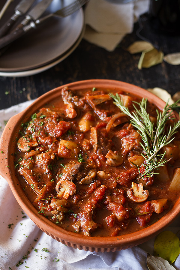 Paprika Beef and Mushroom Stew Paprika Beef and Mushroom Stew