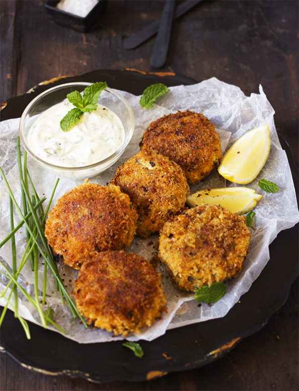 Salmon and Sweet Potato Fish Cakes