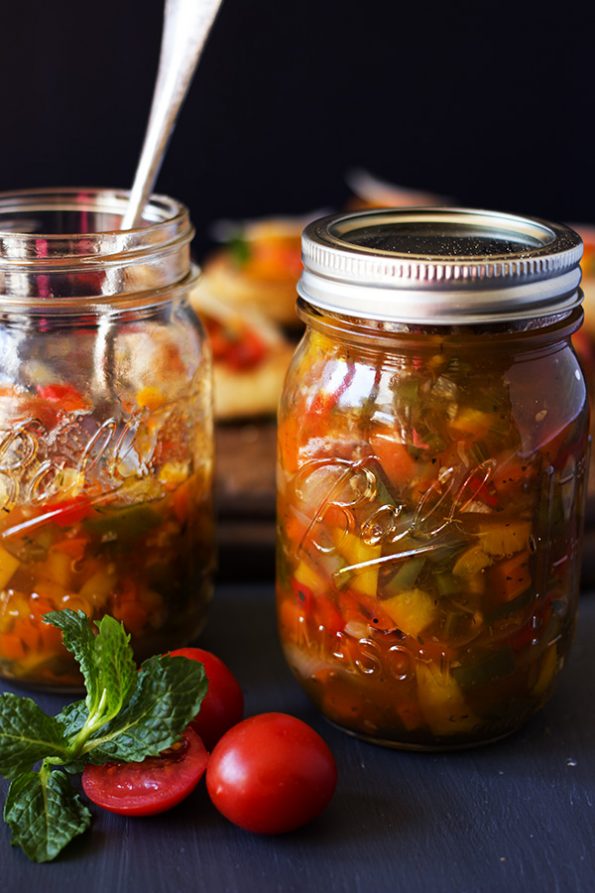 Antipasto Relish and a Ball® Home Preserving Kit Giveaway