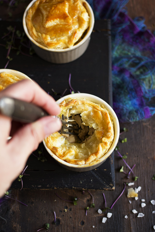 Chicken, Leek and Mushroom Pot Pies Chicken, Leek and Mushroom Pot Pies