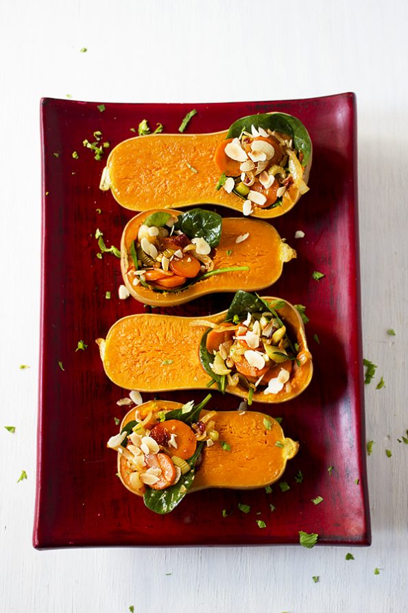 Easy Vegan Stuffed Butternut Easy Vegan Stuffed Butternut