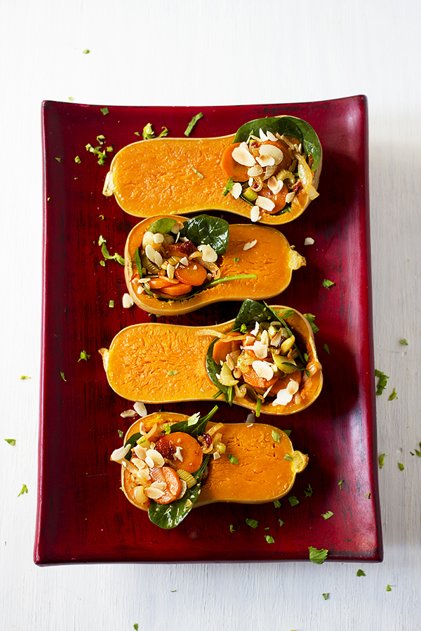 Easy Vegan Stuffed Butternut Easy Vegan Stuffed Butternut