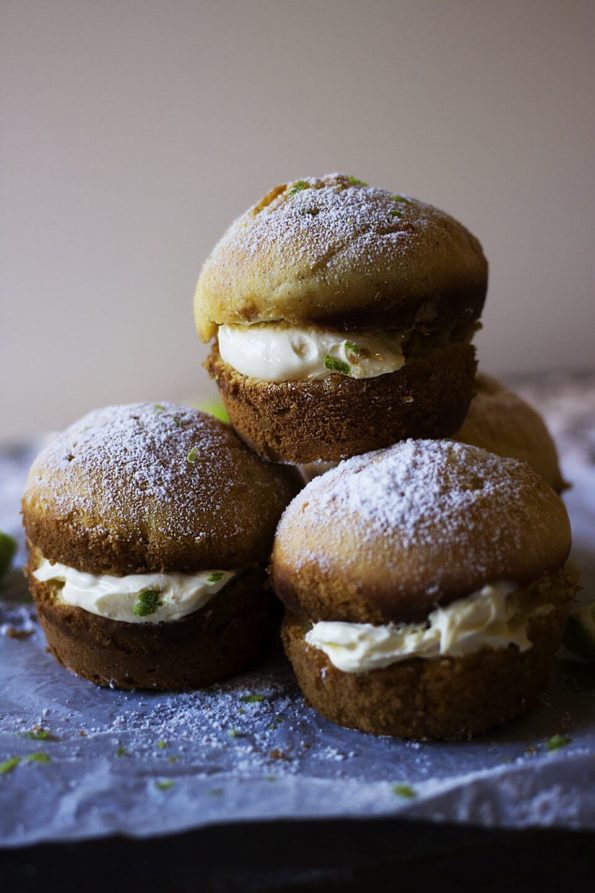 Vanilla, Lime and Mascarpone Whoopie Pies Vanilla, Lime and Mascarpone Whoopie Pies
