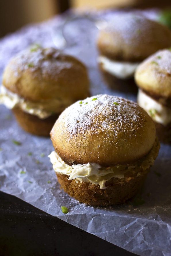 Vanilla, Lime and Mascarpone Whoopie Pies Vanilla, Lime and Mascarpone Whoopie Pies