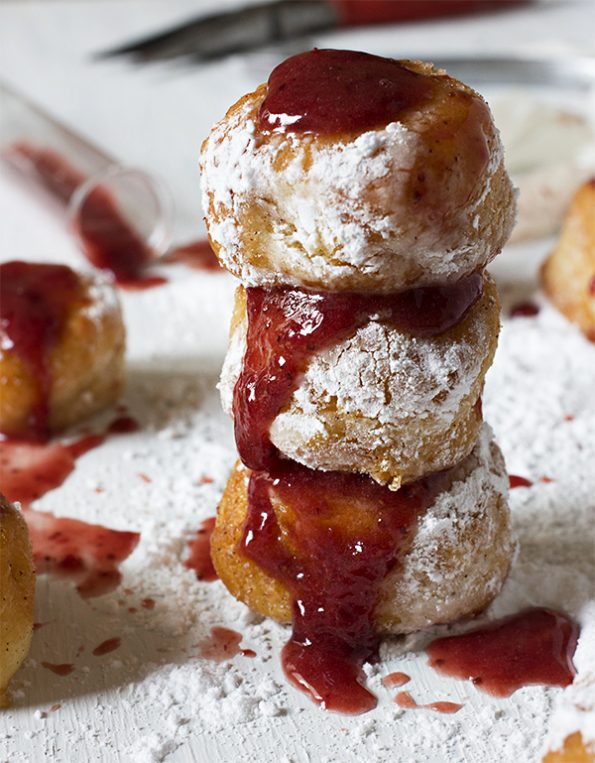 Berry Filled Bloody Doughnuts Berry Filled Bloody Doughnuts