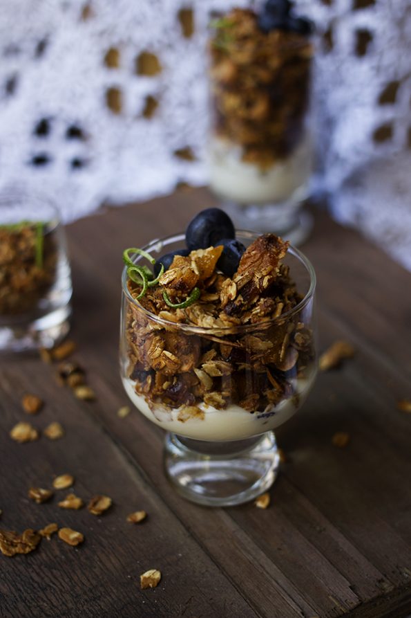 Apricot, Macadamia and Honey Granola