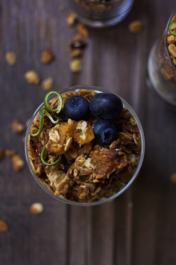 Apricot, Macadamia and Honey Granola