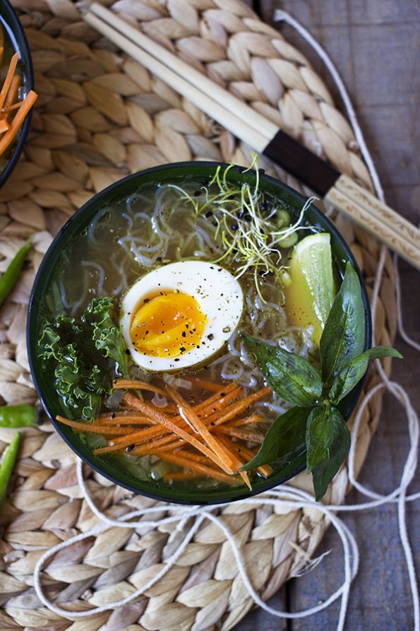 Egg, Noodles and Beef Bone Broth aninas recipes