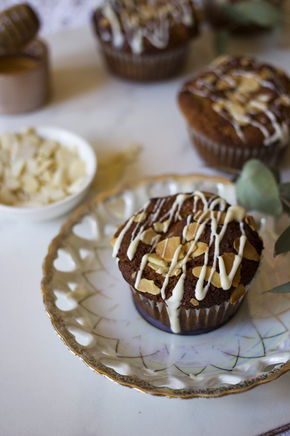 Gluten Free Almond and White Chocolate Muffins Gluten Free Almond and White Chocolate Muffins