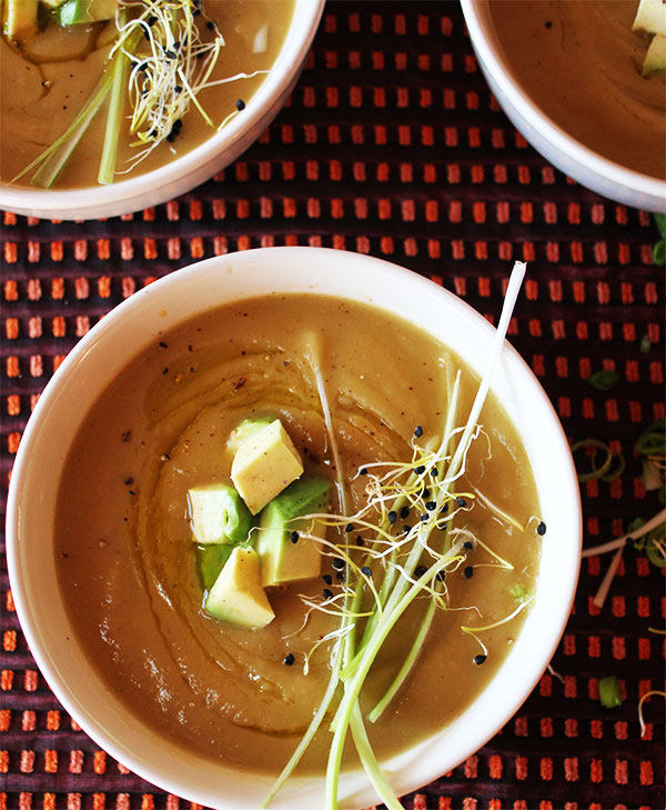 Sweet Potato and Leek Soup