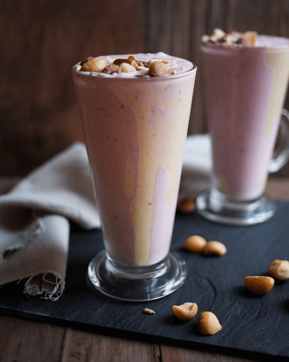 Nut Butter and Berry Smoothie