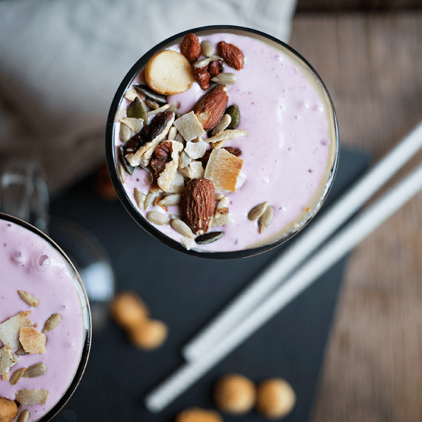 Nut Butter and Berry Smoothie aninas recipes