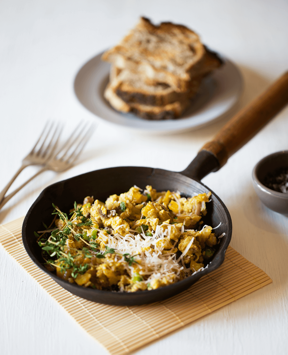 Easy Savory Scrambled Egg