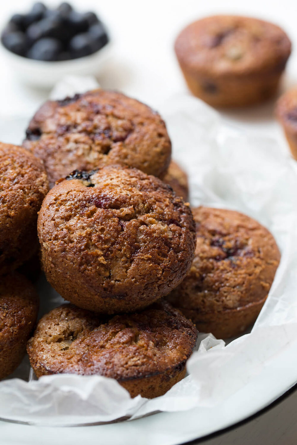 Gluten Free Vegan Blueberry Muffins