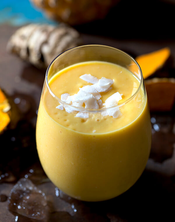 Tropical Turmeric and Coconut Lassi