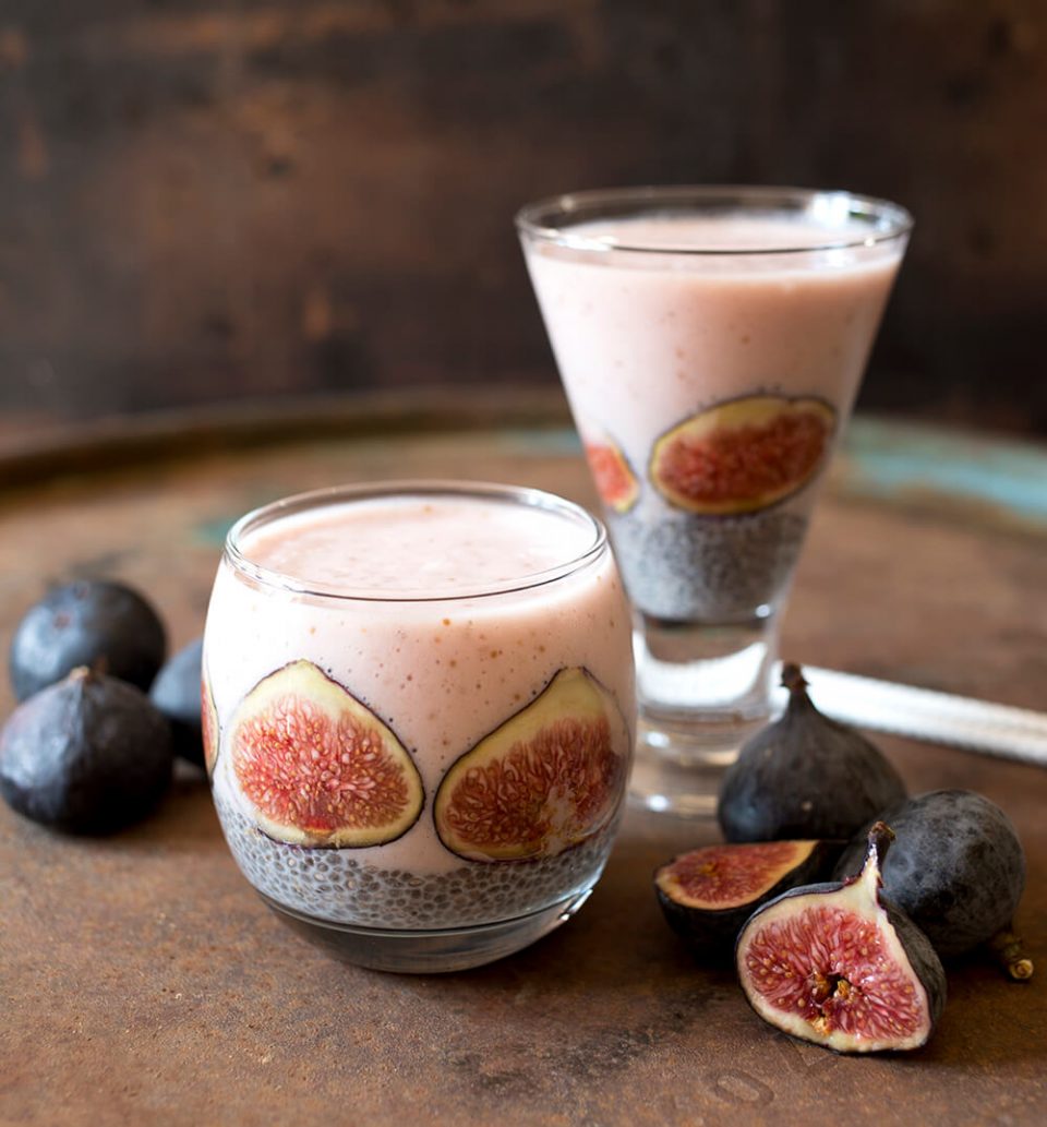 Fig and Chia Seed Smoothie Fig and Chia Seed Smoothie