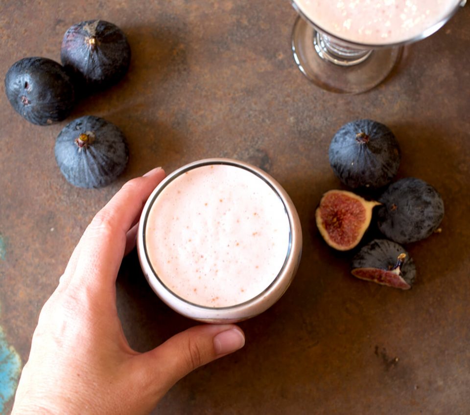 Fig and Chia Seed Smoothie